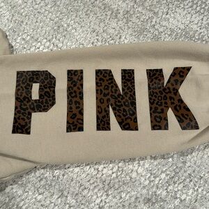 VS cheetah pink sweatpants